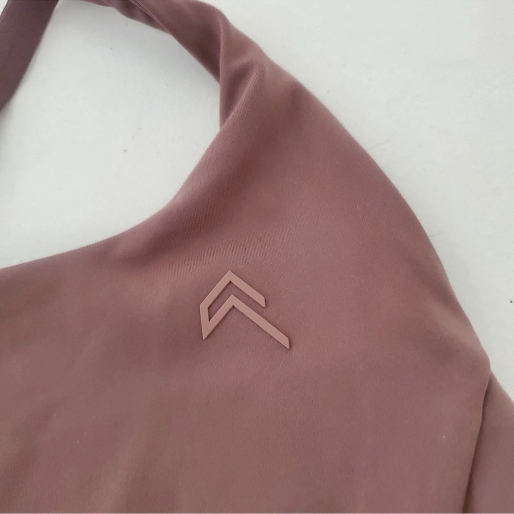 Oner Timeless Square Neck Mid Tank Top Cool Brown Medium Euc Built In Bra Square - Picture 5 of 8